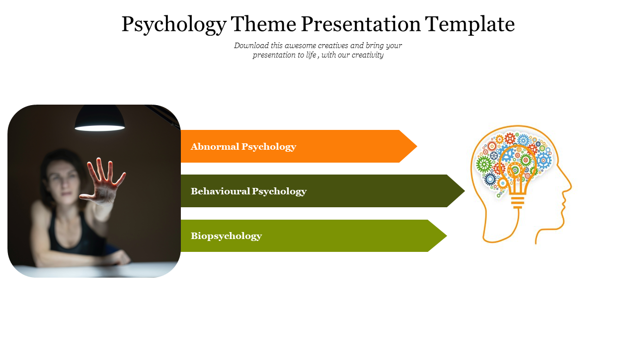 Psychology Theme Presentation Template